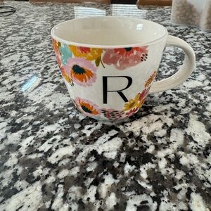 Floral Monogram Mug